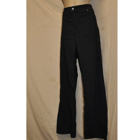 Gloria Vanderbilt womens black dress pants slacks sz 14 (27K) - Picture 1 of 8